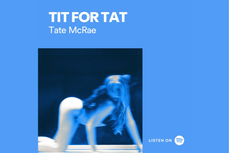 Tate McRae's "TIT FOR TAT" Debuts at #3 on Billboard's Hot 100